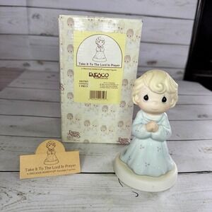 Precious Moments Take It To The Lord In Prayer Figurine 163767 Enesco w Box